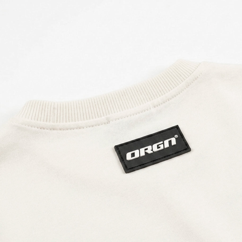 BABY TEE ORIGIN WHITE MARFIL