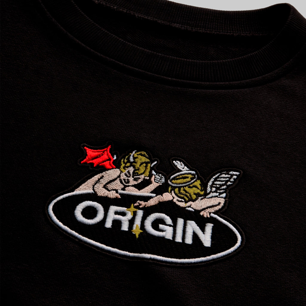 CREWNECK ORIGIN STUDIO BLACK