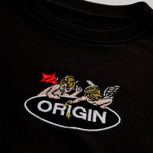 CREWNECK ORIGIN STUDIO BLACK