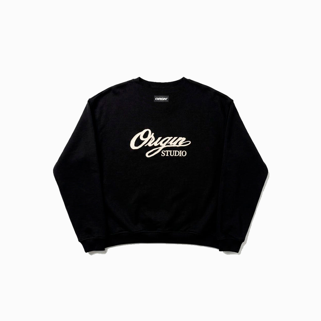 CREWNECK ORIGIN STUDIO BLACK