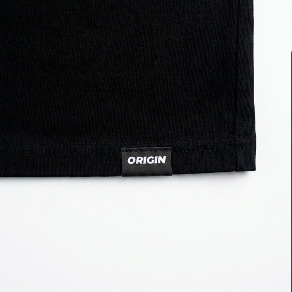 BABY TEE ORIGIN BLACK