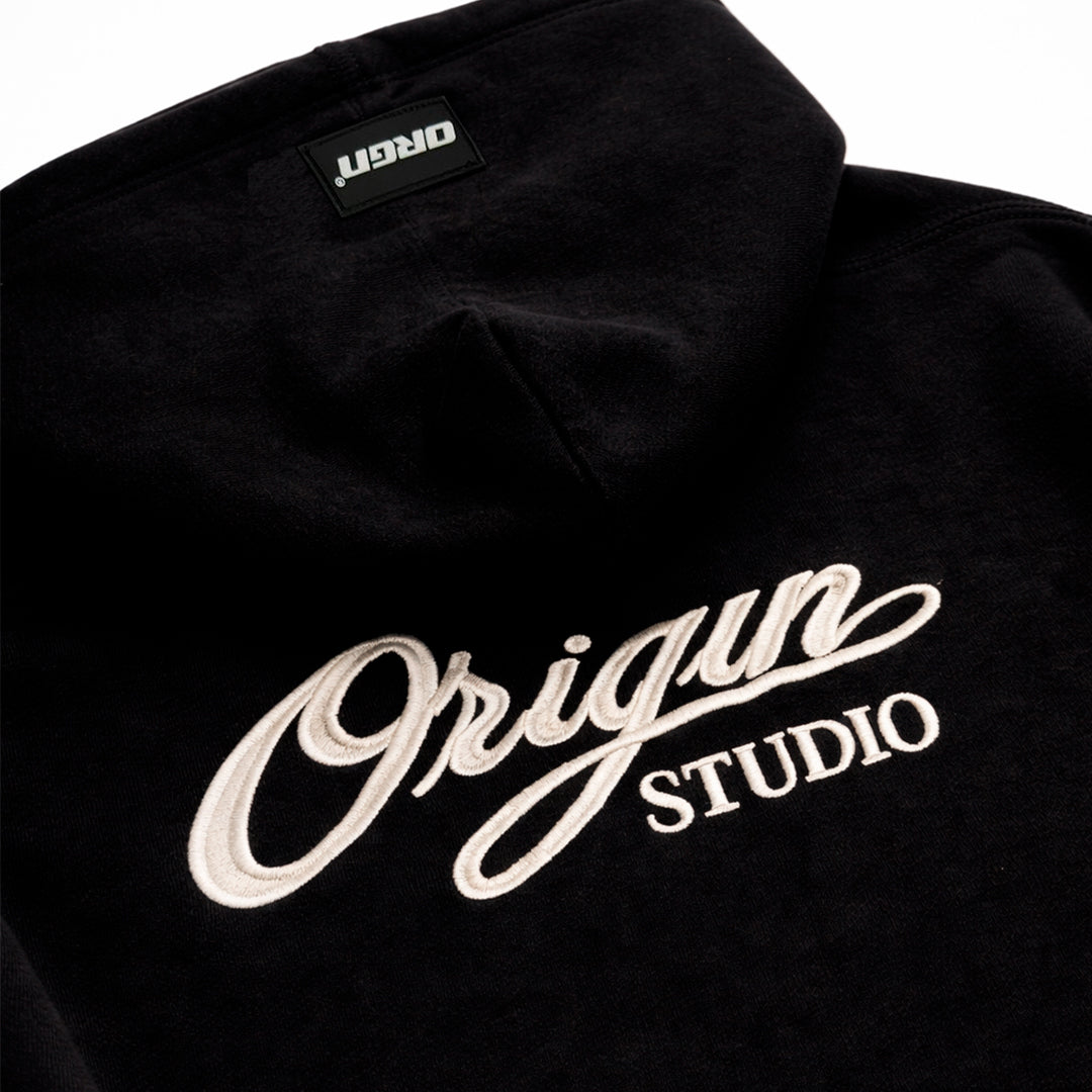 HOODIE ORIGIN STUDIO BLACK